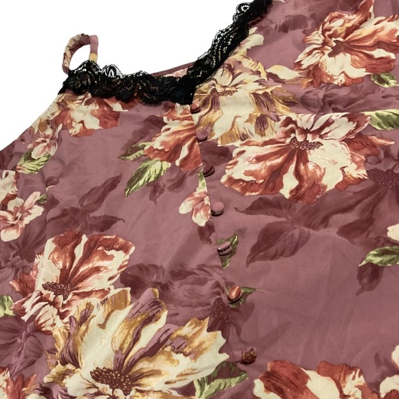 Torrid Chablis Lace Trim Cami Camisole W/ Black Lace V Neck Women’s 12 - Picture 7 of 14